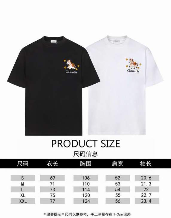 Dior T Shirts Short _SKUDiorS-2XL12dtr0816159